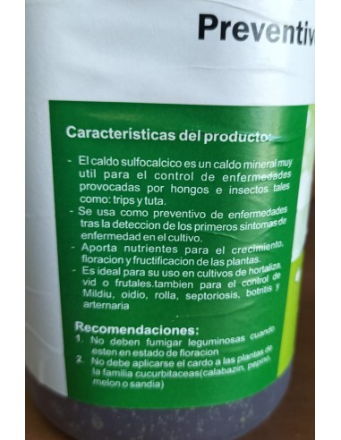 CALDO SULFOCALCICO 1L
