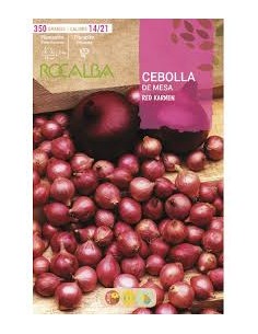 BULBOS CEBOLLA DE MESA ROJA 350G