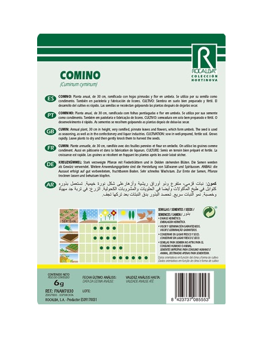 Semilla Comino 6g