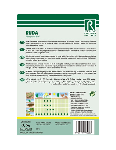 Semilla Ruda 0.5g