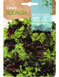 Semillas Mezcla Baby Leaf (Lechugas de cortar) 4g
