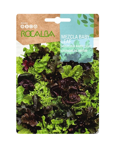 Semillas Mezcla Baby Leaf (Lechugas de cortar) 4g