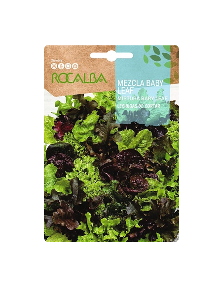 Semillas Mezcla Baby Leaf (Lechugas de cortar) 4g