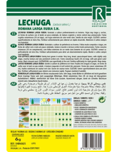 Semillas Lechuga Romana larga Rubia S.N. 6g 2