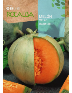 Semillas Melón Charentais 6g