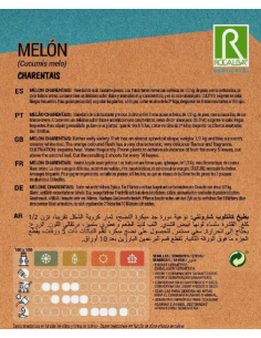 Semillas Melón Charentais 6g 2