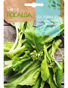 Semillas Col Forrajera Gigante Caballar "Berza" 8g