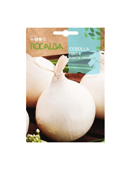 Semilla Cebolla Blanca Blanc de Lisbone 4g