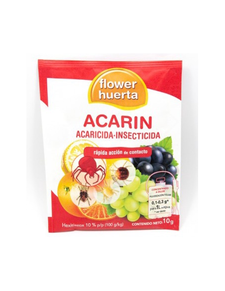 Acaricida Larvicida Acarin Flower 10 gr