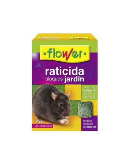 Raticida bloques 250 g flower