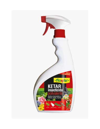 Insecticida Polivalente listo uso Ketar Flower 750 ml