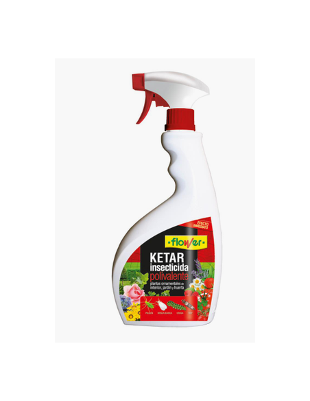 Insecticida Polivalente listo uso Ketar Flower 750 ml