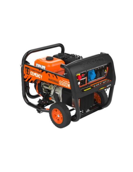 Generador gasolina GENERGY Navacerrada 5500/5000w, AVR, arranque electrico.