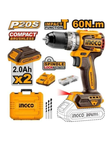 ATORNILLADOR BRUSHLES 60NM
