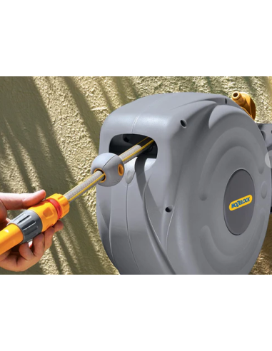 Hozelock Auto Reel Manguera Jardín Enrollable