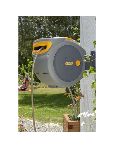 Hozelock Auto Reel Manguera Jardín Enrollable