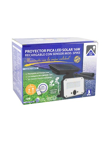 APLIQUE PICA SOLAR LED 16W
