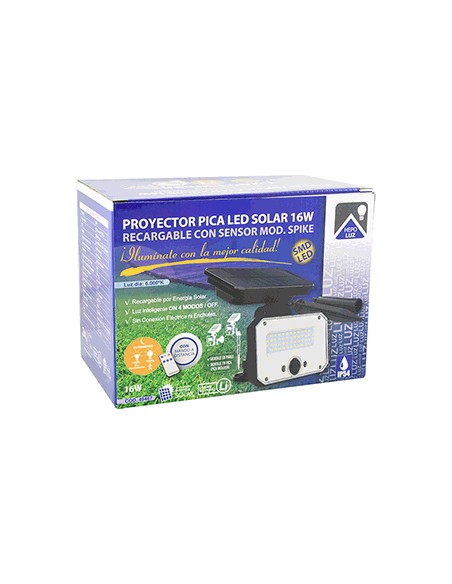 APLIQUE PICA SOLAR LED 16W