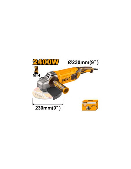 AMOLADORA 230MM 2400 W INGCO