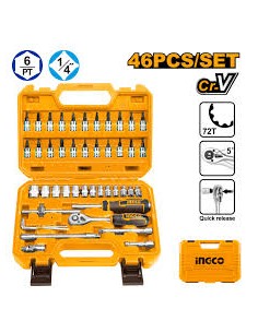 MALETA HERRAMIENTAS 45 PCS INGCO