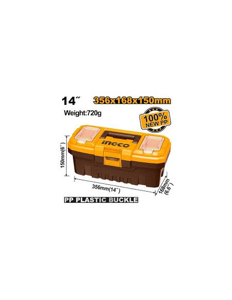 CAJA PORTAHERRAMIENTAS 14" INGCO