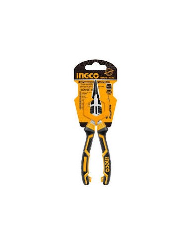 ALICATE BOCA SEMIREDONDA LARGA 160 MM INGCO