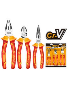 SET ALICATES ELECTRICISTA 3 PCS INGCO