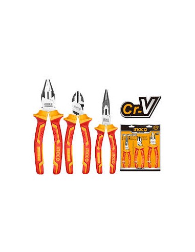 SET ALICATES ELECTRICISTA 3 PCS INGCO