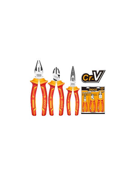SET ALICATES ELECTRICISTA 3 PCS INGCO