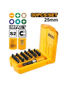 SET 30 PCS PUNTAS + PORTAPUNTAS INGCO