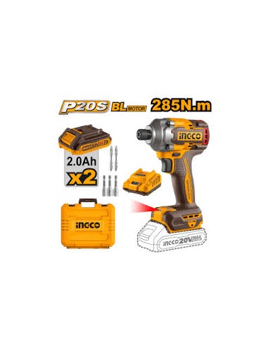 DESTORNILLADOR DE IMPACTO INHALAMBRICO 20V