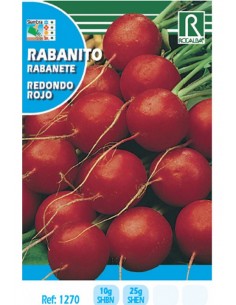 RABANITO ROJO REDONDO 10g